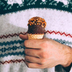 2 Ingredient Ice Cream Sauce