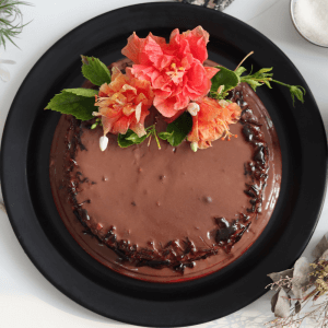 Vegan Chocolate Coconut Cake